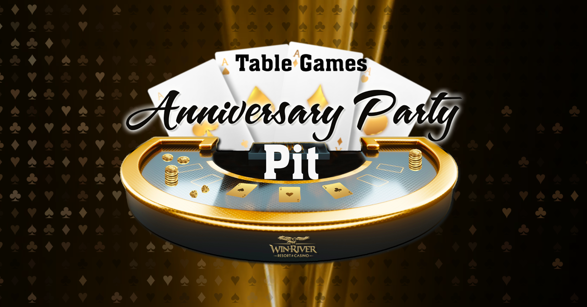 Table Games Anniversary Party Pit
