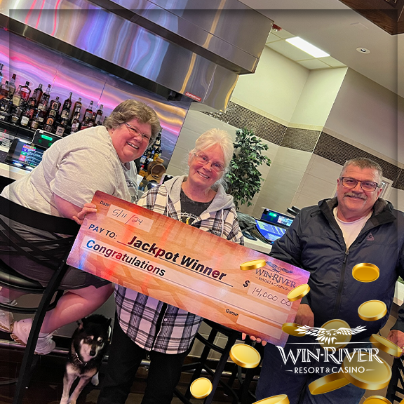 Jackpot Winner $14,000