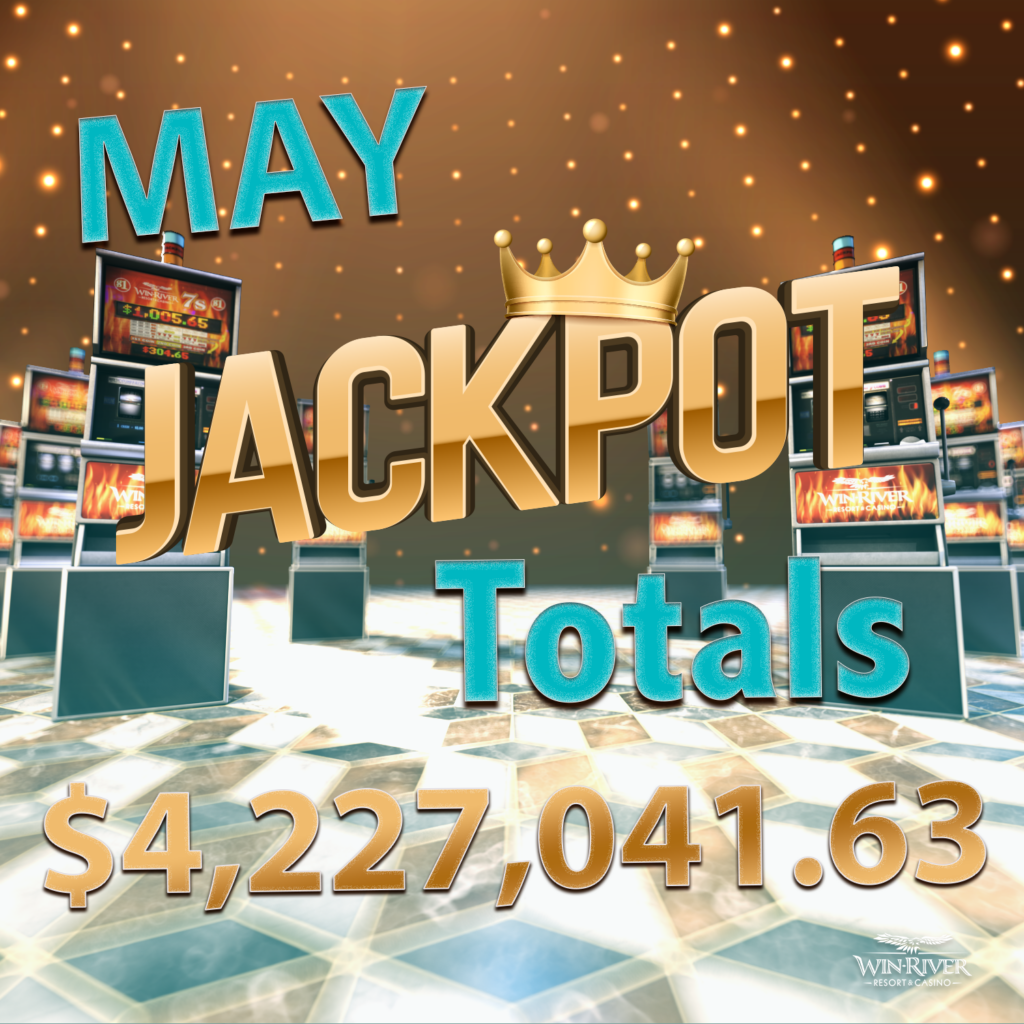 May Jackpot Totals $4,227,041