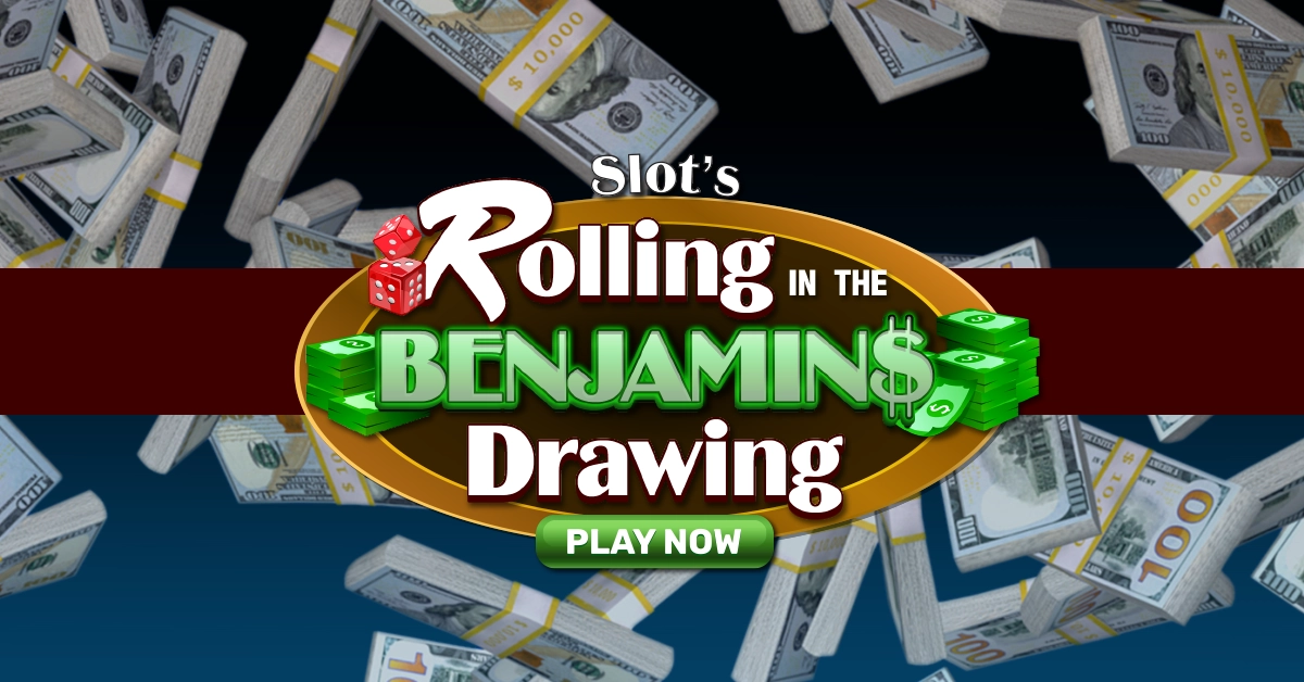 Slots Rolling in the Benjamins Drawing