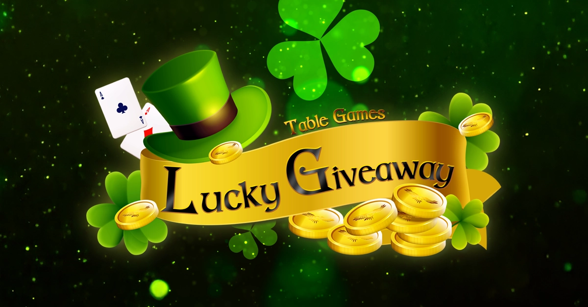 Table Games Lucky Giveaway