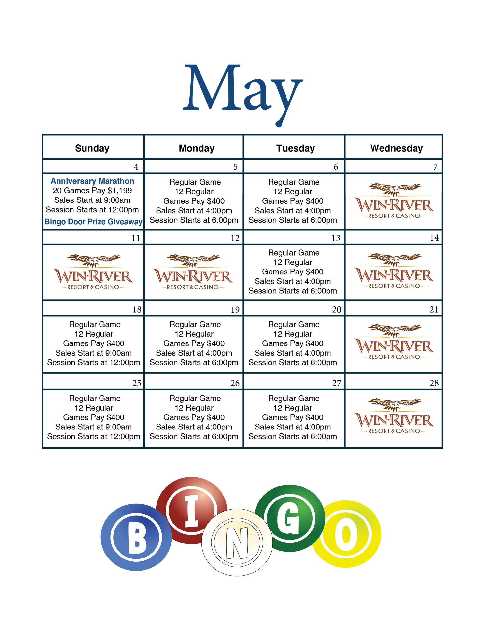 May Bingo Calendar scaled