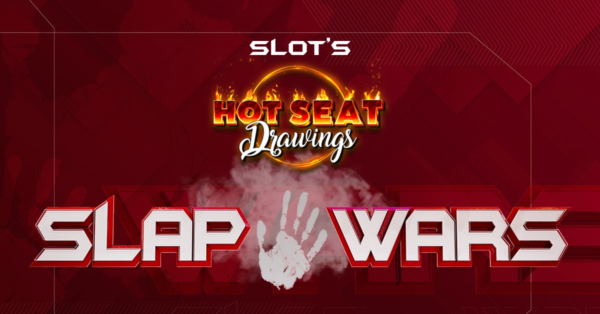 Get ready for a smackdown of sizzling rewards with our Slot’s Slap Wars Hot Seat Drawings! Feel the heat every week as random players are chosen to battle it out for epic slot prizes. Stay seated, stay lucky, and you might just get slapped with a big win!