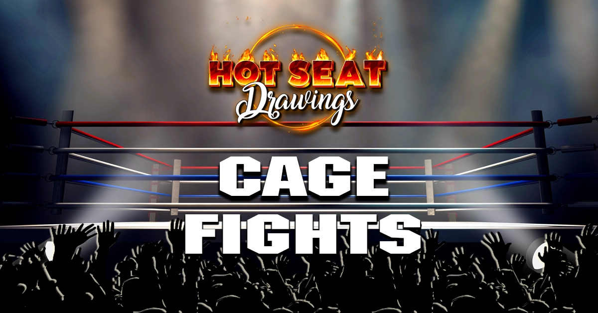Hot Seat Drawings_Cage Fights