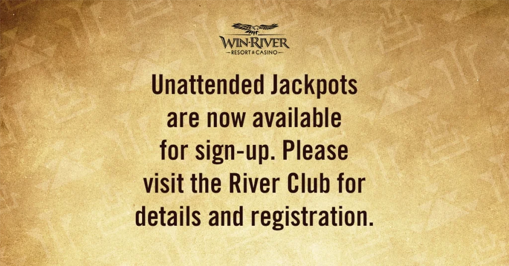 Unattended Jackpots