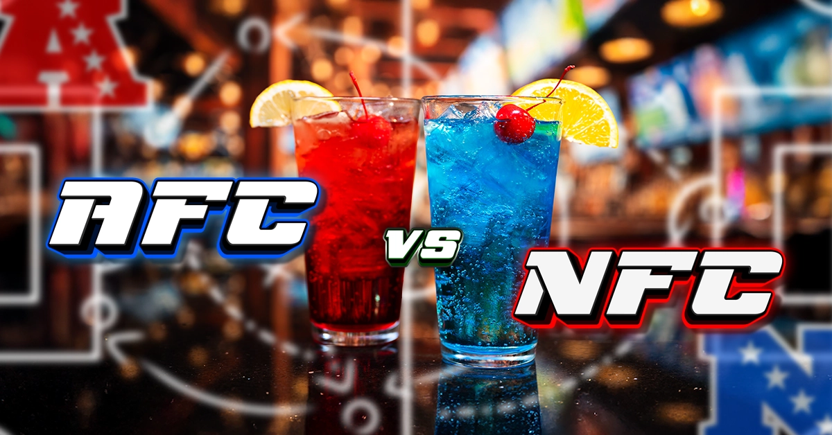 AFC VS. NFC Super Bowl Cocktail Special