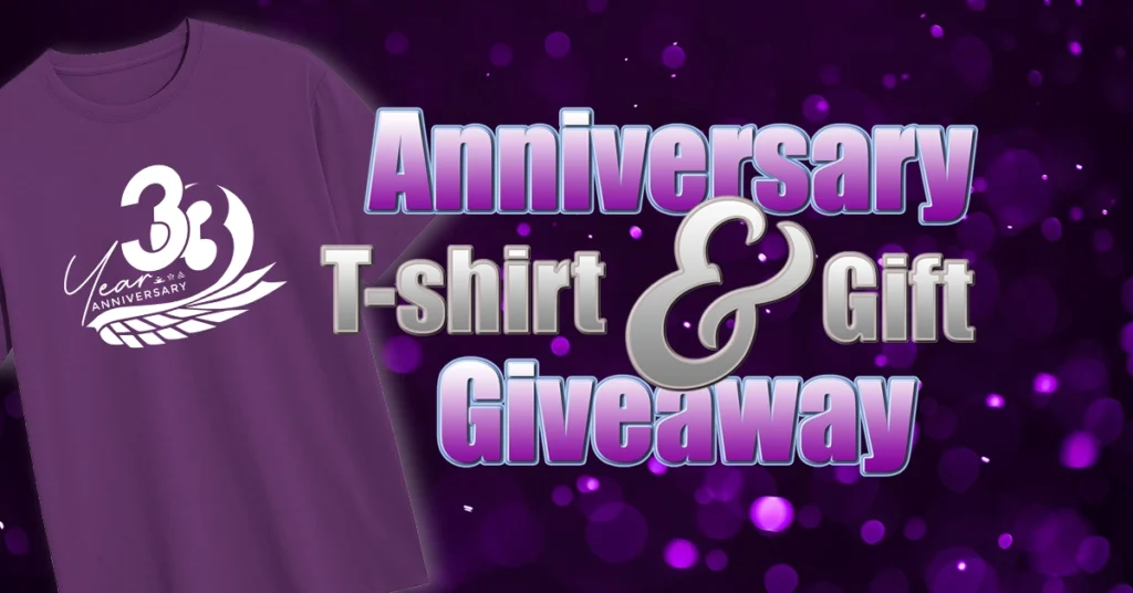 Anniversary Shirt & Gift Giveaway