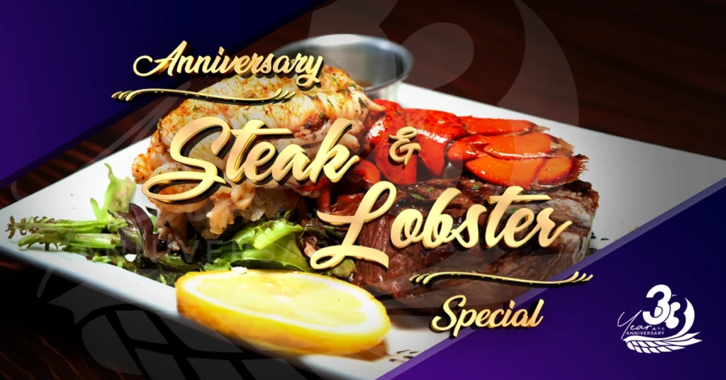 Anniversary Steak & Lobster Special