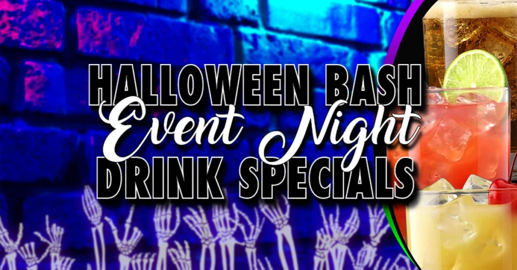 Halloween Bash Drink Specials