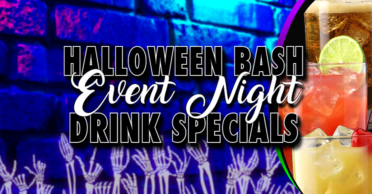 Halloween Bash Drink Specials
