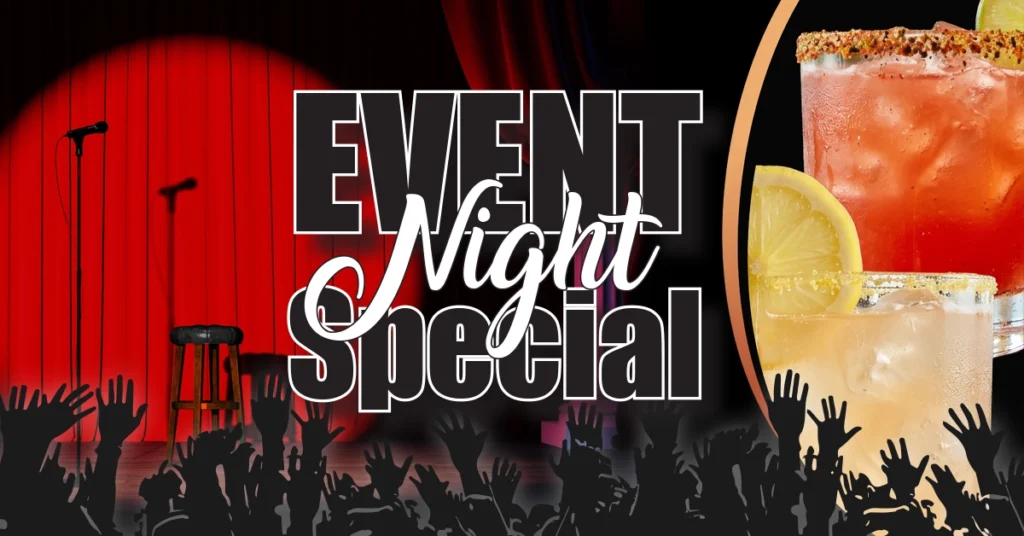 Matt Mathews Event Night Drink Specials